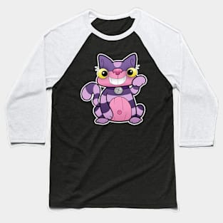 Creepies - Maneki Creepo Cheshire Cat Baseball T-Shirt